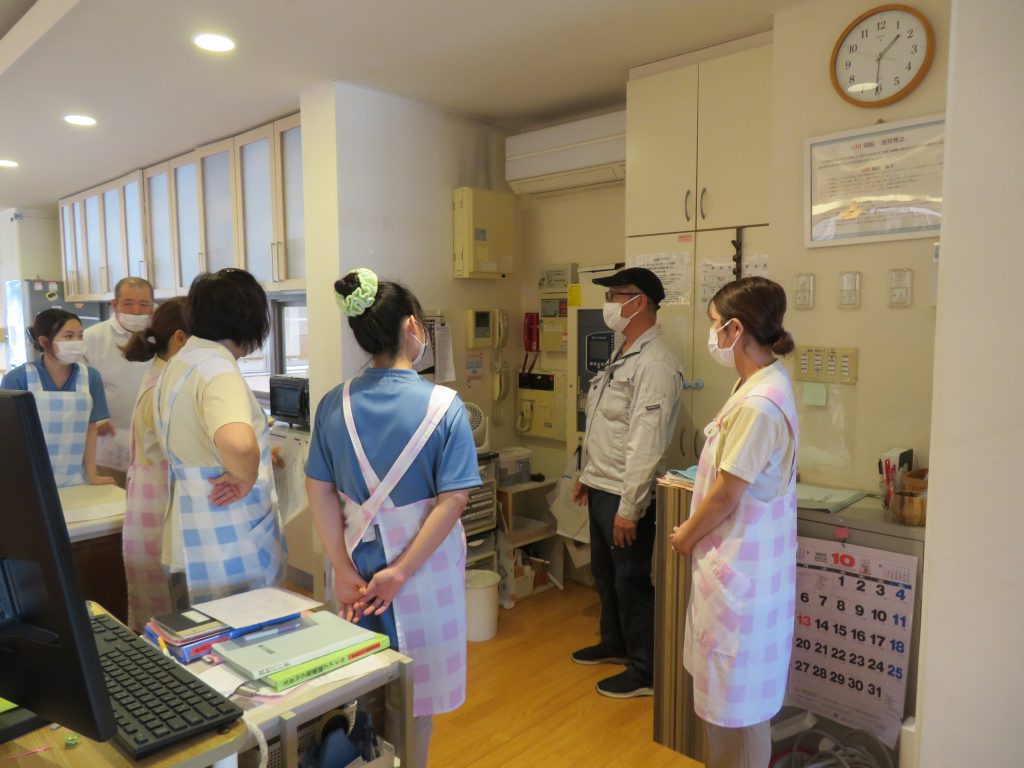 消防訓練、消火訓練を行いました