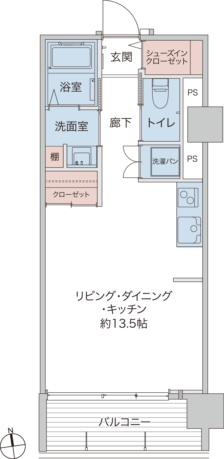 E-2タイプ 間取り