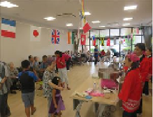納涼祭風景(ﾓｻﾞｲｸ)